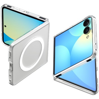 Spigen AirSkin MagSafe Samsung Galaxy Z Flip 8 Clear/White (ACS11521)