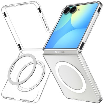Spigen AirSkin MagSafe Samsung Galaxy Z Flip 8 Clear/White (ACS11521)