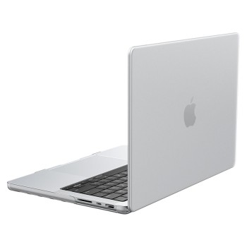 Spigen AirSkin калъф за MacBook Pro 14 (M1–M5 Pro / M5 Pro Max) 2021–2026 Frost Clear