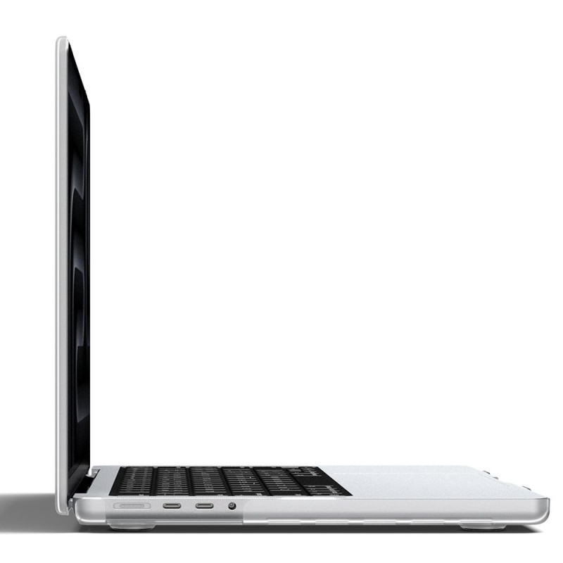 Spigen AirSkin калъф за MacBook Pro 14 (M1–M5 Pro / M5 Pro Max) 2021–2026 Frost Clear - 8800337246612-ACS11528