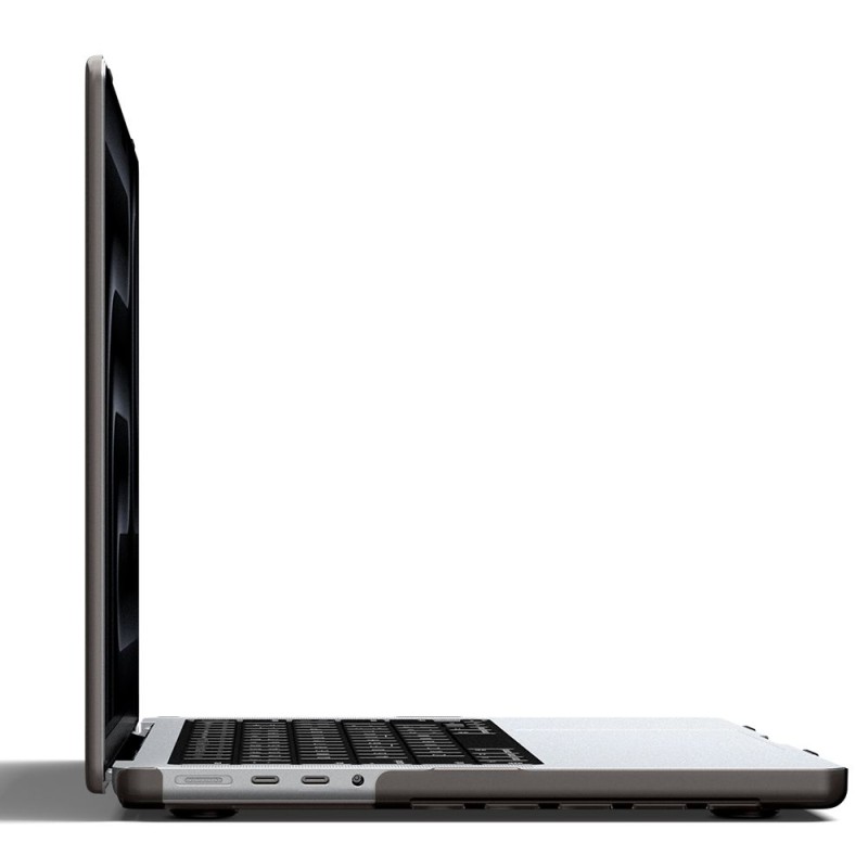 SPIGEN AirSkin за MacBook Pro 14 (M1–M5 Pro / M5 Pro Max) 2021–2026, Frost Black - 8800337246629-ACS11529