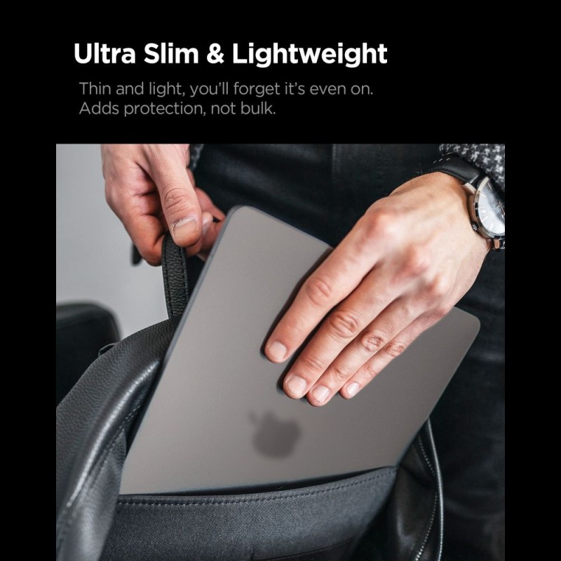SPIGEN AirSkin за MacBook Pro 14 (M1–M5 Pro / M5 Pro Max) 2021–2026, Frost Black - 8800337246629-ACS11529