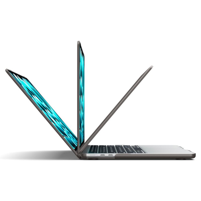 Spigen AirSkin за MacBook Air 13 M2–M5 (2023–2026) Frost Black - 8800337246643-ACS11531