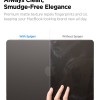 Spigen AirSkin за MacBook Air 13 M2–M5 (2023–2026) Frost Black - 8800337246643-ACS11531