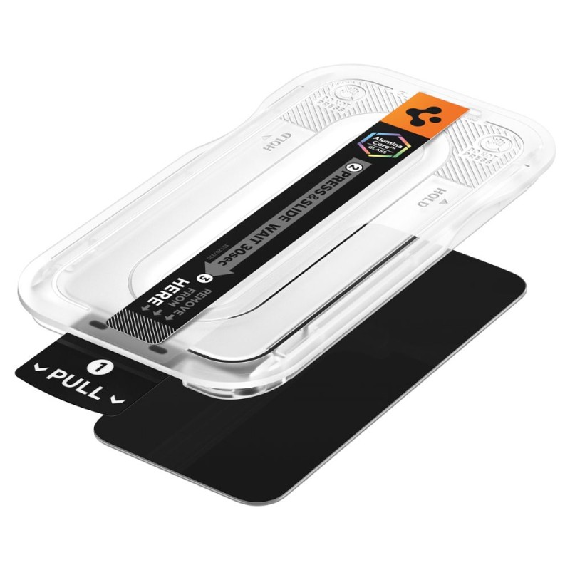 Spigen Glas.tR EZ Fit Pro AC Privacy 2-пак закалено стъкло за Google Pixel 10 / 11