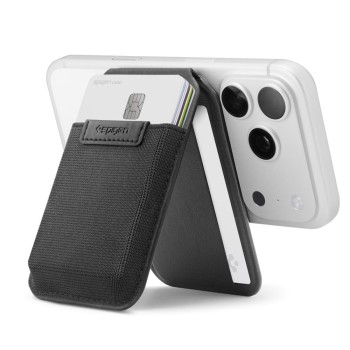 SPIGEN S314-4 Slim Fold Tripod Wallet MagSafe Black SPIGEN S314-4 Slim Fold Tripod Wallet MagSafe Black