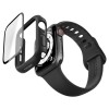 SPIGEN THIN FIT 360 калъф за Apple Watch 4 / 5 / 6 / SE 1 / 2 / 3 (44 мм) Black - SPIGEN THIN FIT 360 калъф за Apple Watch 4 / 5 / 6 / SE 1 / 2 / 3 (44 мм) Black - 8800337247251-ACS11592