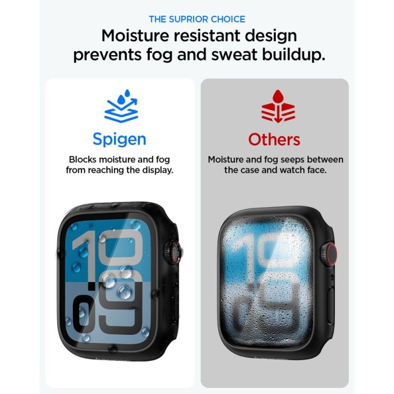 SPIGEN THIN FIT 360 калъф за Apple Watch 4 / 5 / 6 / SE 1 / 2 / 3 (44 мм) Black - SPIGEN THIN FIT 360 калъф за Apple Watch 4 / 5 / 6 / SE 1 / 2 / 3 (44 мм) Black - 8800337247251-ACS11592