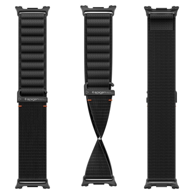 Spigen WBF1 каишка за Samsung Galaxy Watch 8 / 9 / Classic (40/44/46 мм) Black Spigen WBF1 каишка за Samsung Galaxy Watch 8 / 9 / Classic (40/44/46 мм) Black