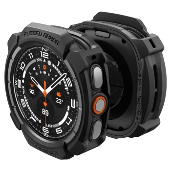 Spigen Rugged Armor за Samsung Galaxy Watch Ultra 2 (2026) 47 мм – Matte Black