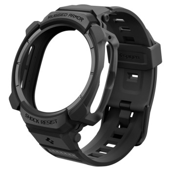Spigen Rugged Armor Pro за Samsung Galaxy Watch Ultra 2 (2026) 47 мм, Matte Black