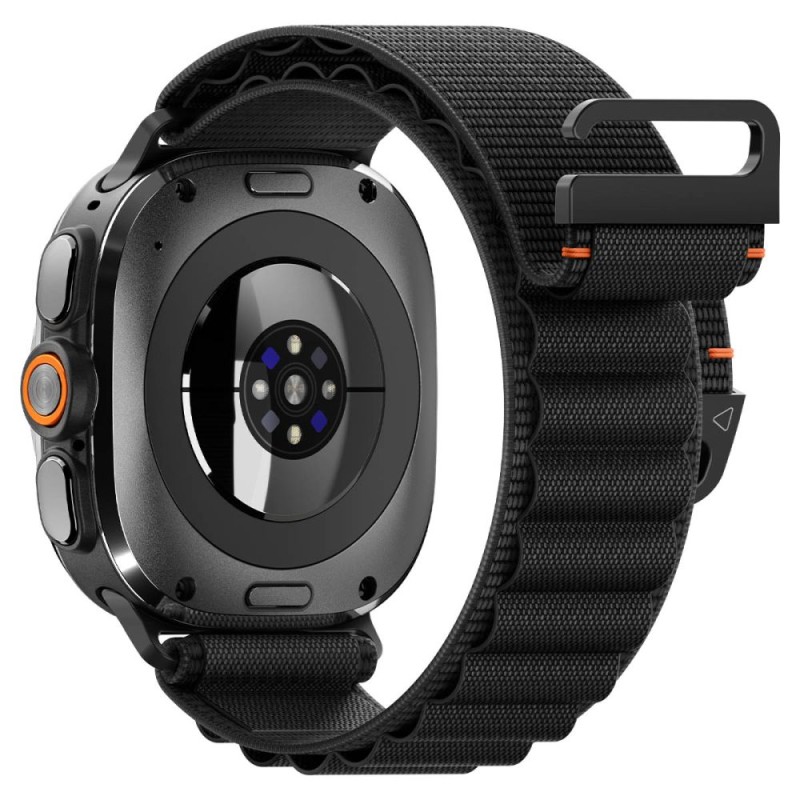 SPIGEN WBF1 каишка за Samsung Galaxy Watch Ultra 1 / 2 2024–2026 (47 мм) черна SPIGEN WBF1 каишка за Samsung Galaxy Watch Ultra 1 / 2 2024–2026 (47 мм) черна