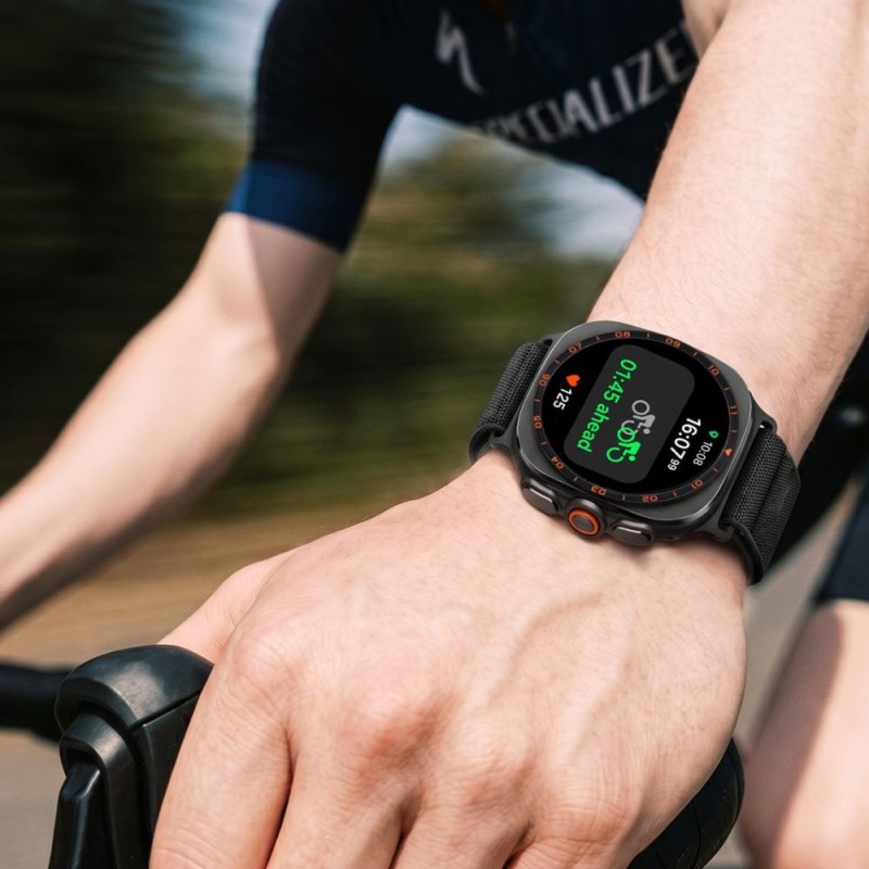SPIGEN WBF1 каишка за Samsung Galaxy Watch Ultra 1 / 2 2024–2026 (47 мм) черна SPIGEN WBF1 каишка за Samsung Galaxy Watch Ultra 1 / 2 2024–2026 (47 мм) черна