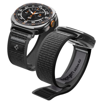 SPIGEN ATHLEX AIR лента за Samsung Galaxy Watch Ultra 1 / 2 2024-2026 (47 мм) Active Black/Grey