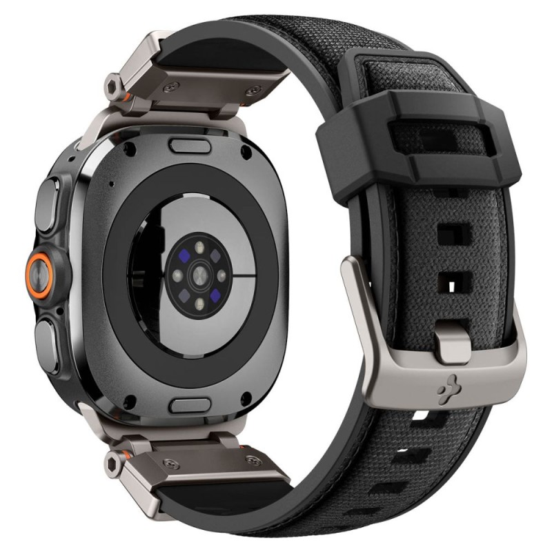 SPIGEN DuraPro Armor каишка за Samsung Galaxy Watch Ultra 1 / 2 2024-2026 (47 мм) черна SPIGEN DuraPro Armor каишка за Samsung Galaxy Watch Ultra 1 / 2 2024-2026 (47 мм) черна