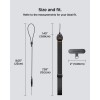 Spigen Universal регулируема каишка за носене на китка (lanyard) с адаптер, черна Spigen Universal регулируема каишка за носене на китка (lanyard) с адаптер, черна