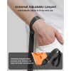 Spigen Universal регулируема каишка за носене на китка (lanyard) с адаптер, черна Spigen Universal регулируема каишка за носене на китка (lanyard) с адаптер, черна