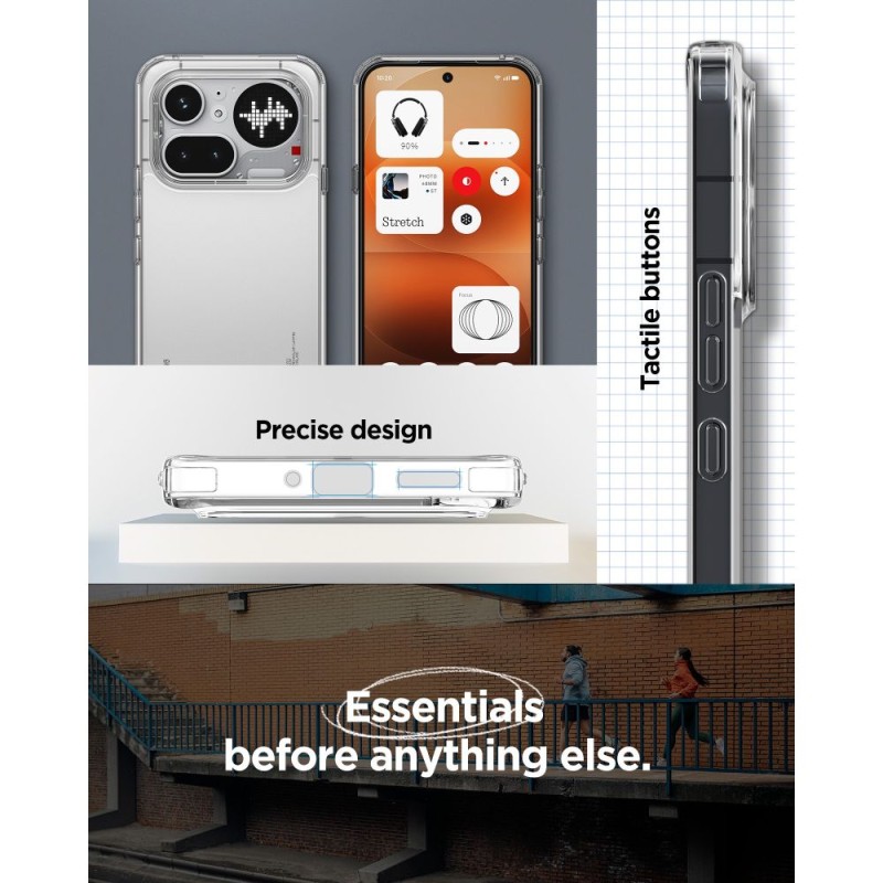 SPIGEN ULTRA HYBRID за Nothing Phone 4A Pro Crystal Clear (прозрачен) - 8800337247657-ACS11632