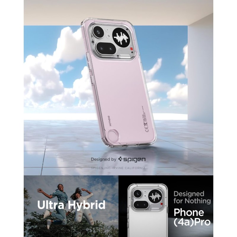 SPIGEN ULTRA HYBRID за Nothing Phone 4A Pro Crystal Clear (прозрачен) - 8800337247657-ACS11632
