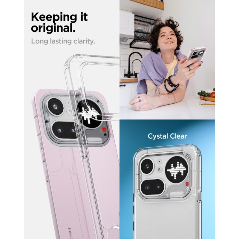 SPIGEN ULTRA HYBRID за Nothing Phone 4A Pro Crystal Clear (прозрачен) - 8800337247657-ACS11632
