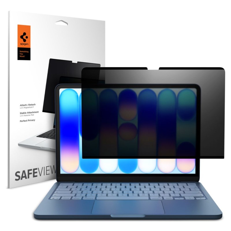 FOLIA PRYWATYZUJĄCA SPIGEN SAFE VIEW за MacBook Neo 13 2026 (Privacy) - FOLIA PRYWATYZUJĄCA SPIGEN SAFE VIEW за MacBook Neo 13 2026 (Privacy) - 8800337248036-AFL11670