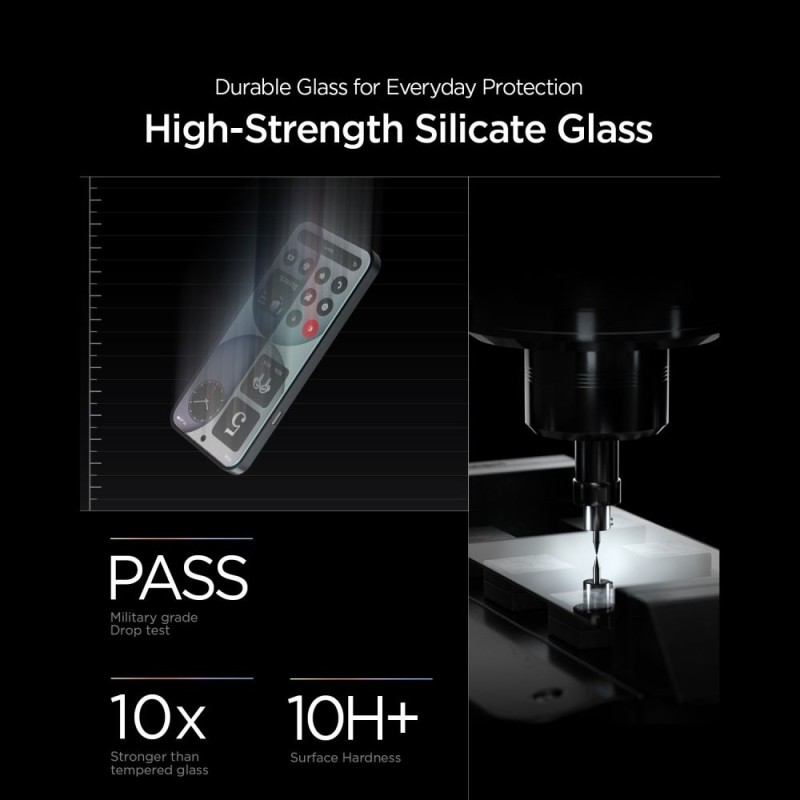 Spigen Glas.tR EZ Fit Pro AC HD – закалено стъкло за Nothing Phone 4A, 2 броя (Clear) - Spigen Glas.tR EZ Fit Pro AC HD – закалено стъкло за Nothing Phone 4A, 2 броя (Clear) - 8800337248159-AGL11682