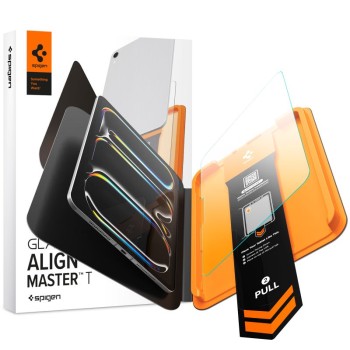 Spigen ALM Glas.tR T закалено стъкло за iPad Pro 11” (5/6 gen, 2024–2025) CLEAR — SKU 8800337248326-AGL11699