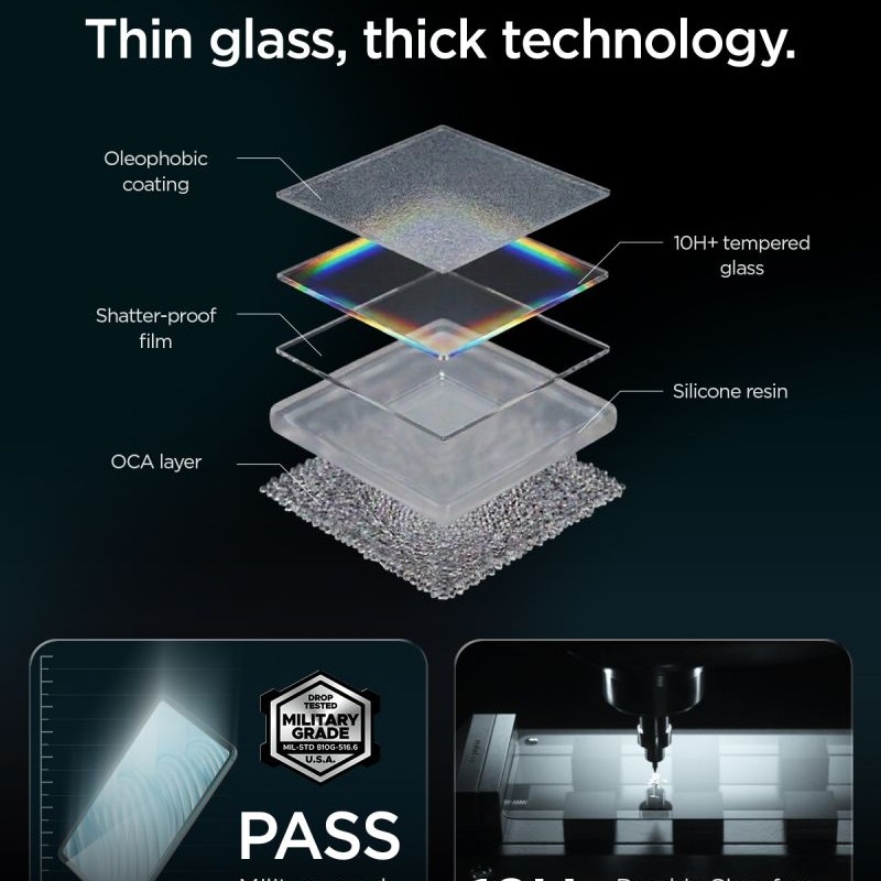 Закалено стъкло Spigen ALM Glas.tR T за iPad Air 11 Закалено стъкло Spigen ALM Glas.tR T за iPad Air 11