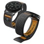 Spigen Athlex Air за Google Pixel Watch 1/2/3/4/5 (41 мм) ACTIVE BLACK/ORANGE (лента от тъкан найлон, QuickFit)