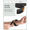 Spigen Athlex Air за Google Pixel Watch 1/2/3/4/5 (41 мм) ACTIVE BLACK/ORANGE (лента от тъкан найлон, QuickFit)