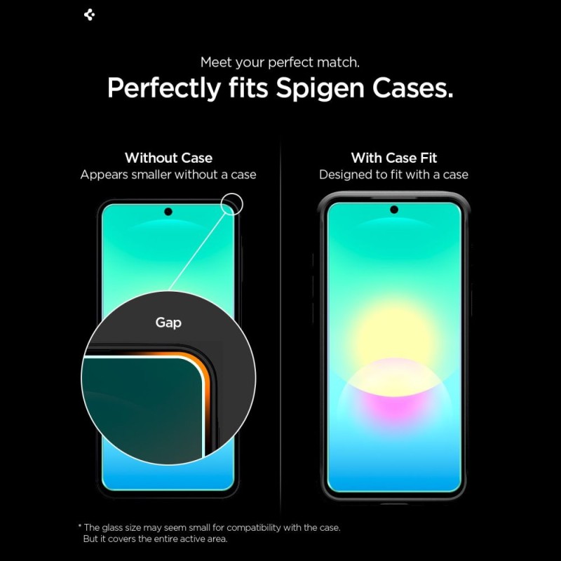 Spigen Glas.tR EZ Fit Pro 2-пак закалено стъкло за Samsung Galaxy A27 5G (CLEAR)