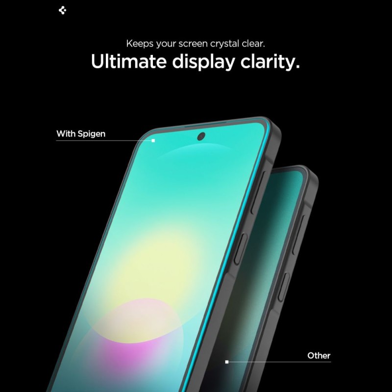 Spigen Glas.tR EZ Fit Pro 2-пак закалено стъкло за Samsung Galaxy A27 5G (CLEAR)
