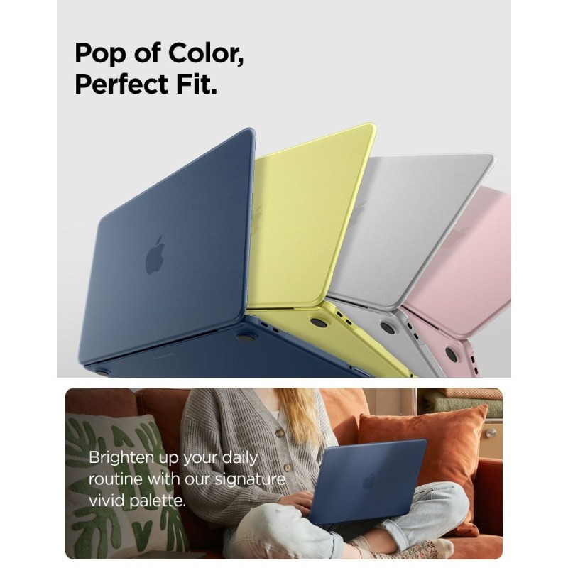 Spigen AirSkin за MacBook Neo 13 2026 Frost Indigo (A3404) - Spigen AirSkin за MacBook Neo 13 2026 Frost Indigo (A3404) - 8800337249439-ACS11814