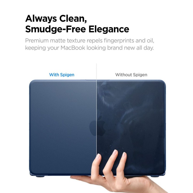 Spigen AirSkin за MacBook Neo 13 2026 Frost Indigo (A3404) - Spigen AirSkin за MacBook Neo 13 2026 Frost Indigo (A3404) - 8800337249439-ACS11814