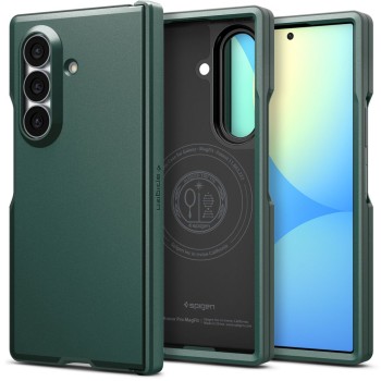 Spigen Tough Armor Pro MagSafe за Samsung Galaxy Z Fold 8 Ultra (Abyss Green)