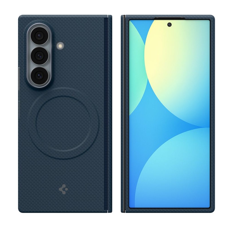 SPIGEN AirSkin Aramid MagSafe Калъф за Samsung Galaxy Z Fold 8 Ultra Navy (ACS11852)