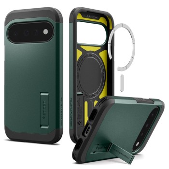Spigen Tough Armor MagSafe за Google Pixel 11 Abyss Green (ACS11854)