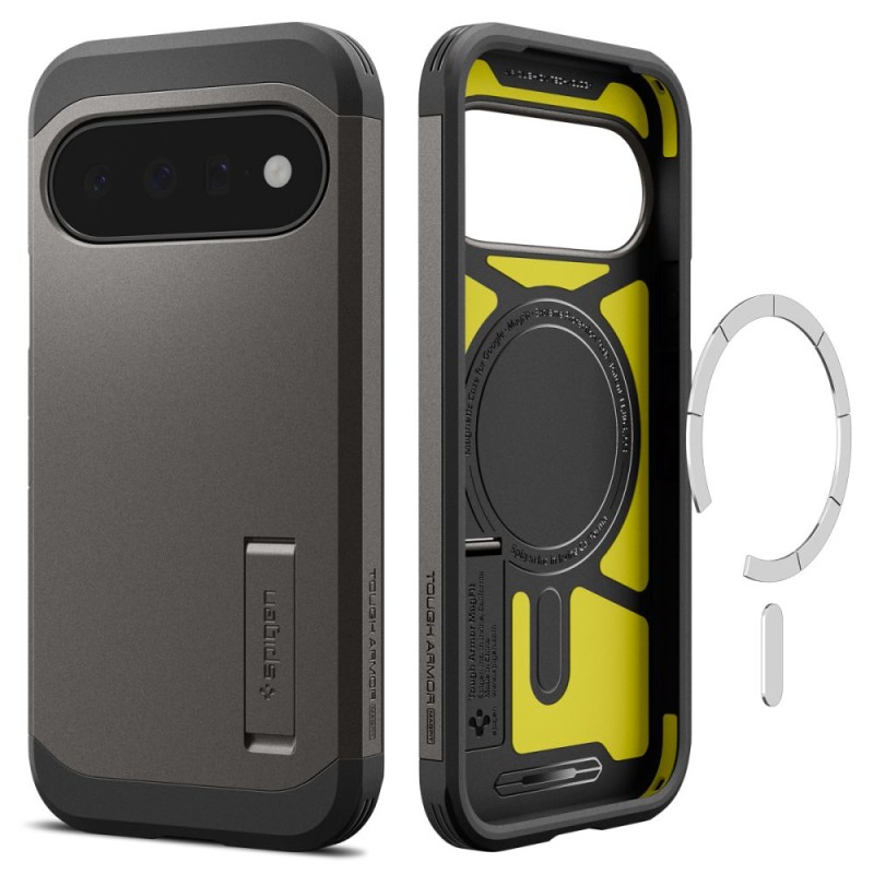 Spigen Tough Armor MagSafe калъф за Google Pixel 11 Gunmetal (ACS11855)