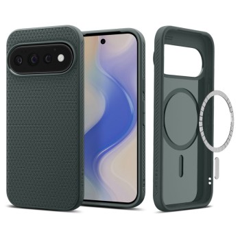 Spigen Liquid Air Mag MagSafe за Google Pixel 11 Pro, Abyss Green