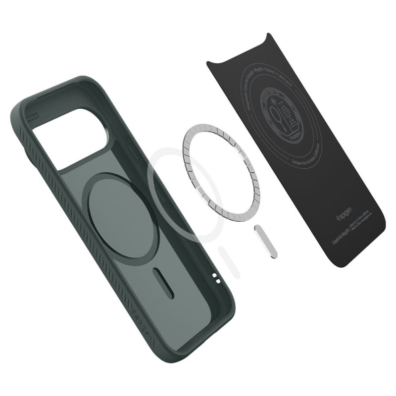 Spigen Liquid Air Mag MagSafe за Google Pixel 11 Pro, Abyss Green