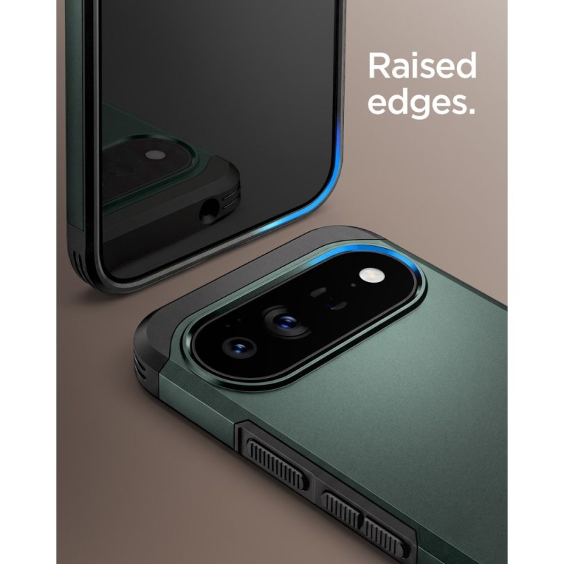 Spigen Tough Armor MagSafe хибридно бронирано калъфче за Google Pixel 11 Pro Abyss Green (ACS11859)