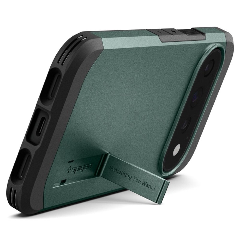 Spigen Tough Armor MagSafe хибридно бронирано калъфче за Google Pixel 11 Pro Abyss Green (ACS11859)