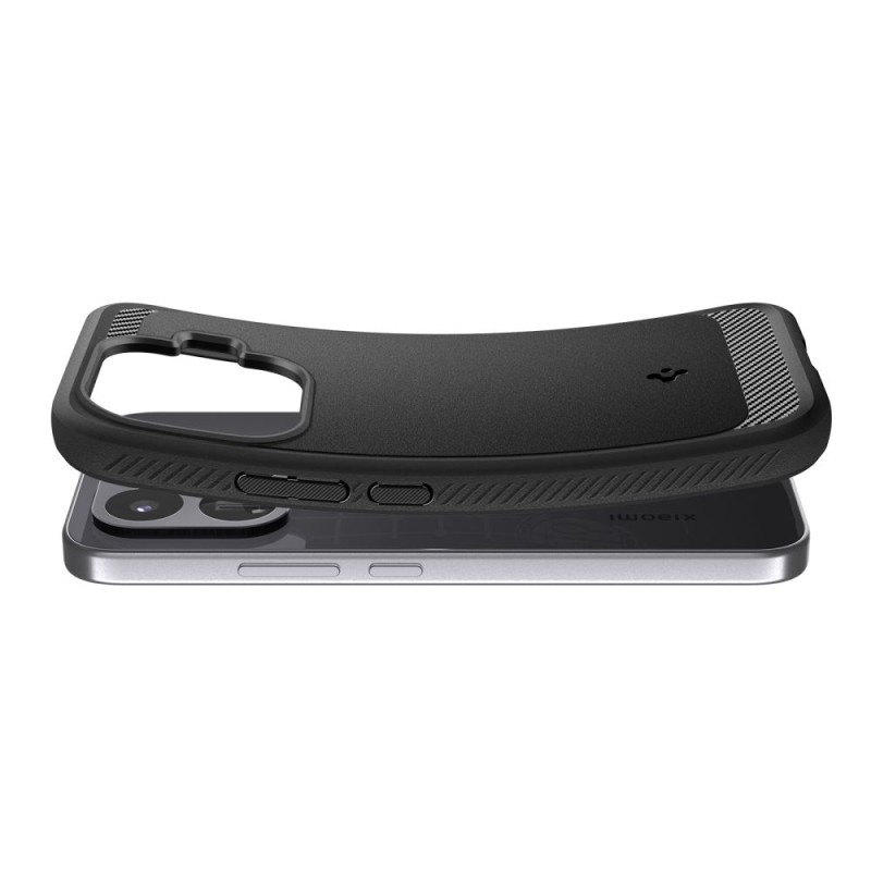 Spigen Rugged Armor за Xiaomi 17T, Matte Black (ACS11870)