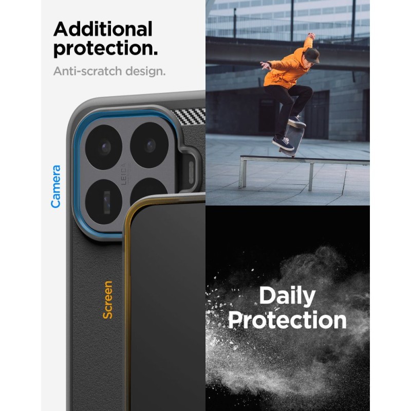 Spigen Rugged Armor за Xiaomi 17T, Matte Black (ACS11870)