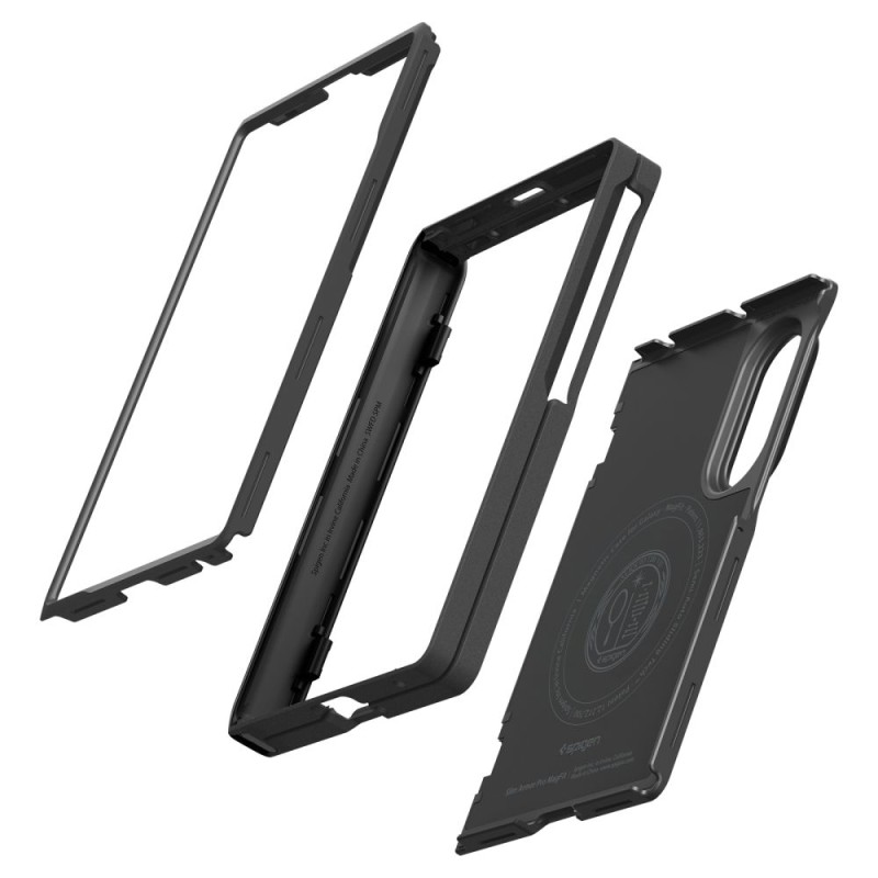 Spigen Slim Armor Pro MagSafe калъф за Samsung Galaxy Z Fold 8 (черен) Spigen Slim Armor Pro MagSafe калъф за Samsung Galaxy Z Fold 8 (черен)