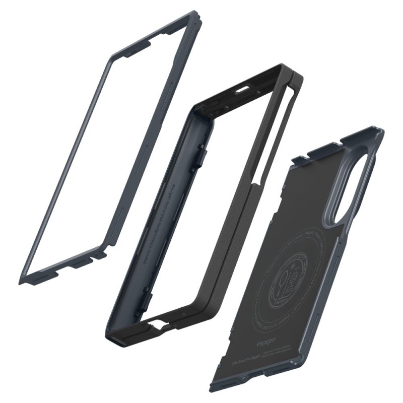 Spigen Slim Armor Pro Magsafe за Samsung Galaxy Z Fold 8 Metal Slate Spigen Slim Armor Pro Magsafe за Samsung Galaxy Z Fold 8 Metal Slate