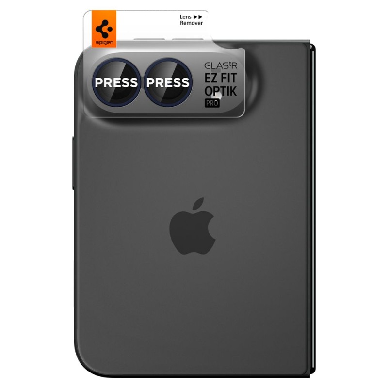 Spigen Optik Pro Glas.tR EZ Fit – предпазно стъкло за камера iPhone Duo, 2 броя (Night Sky), SKU 8800337251401-AGL12011