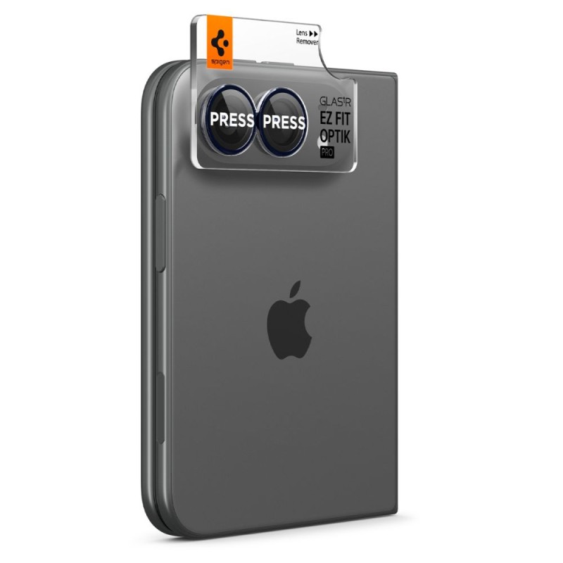 Spigen Optik Pro Glas.tR EZ Fit – предпазно стъкло за камера iPhone Duo, 2 броя (Night Sky), SKU 8800337251401-AGL12011