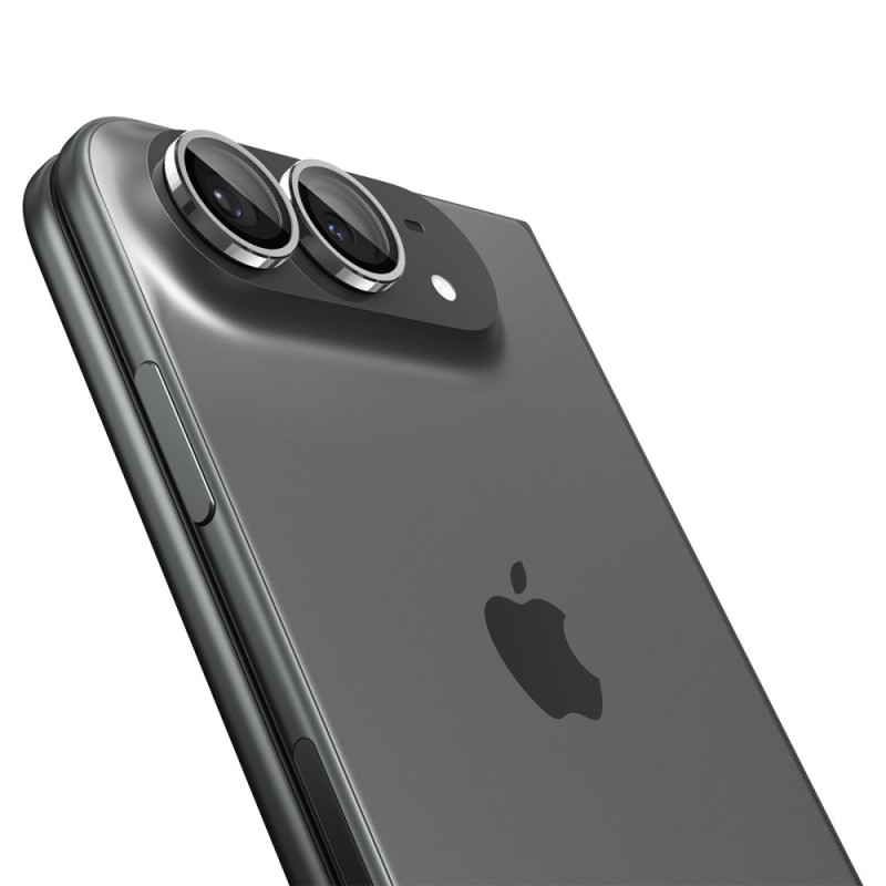 Spigen Optik Pro Glas.tR EZ Fit – Osłona na aparat do iPhone Duo, Star White (2 бр.)