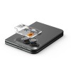 Spigen Optik Pro Glas.tR EZ Fit – Osłona na aparat do iPhone Duo, Star White (2 бр.)